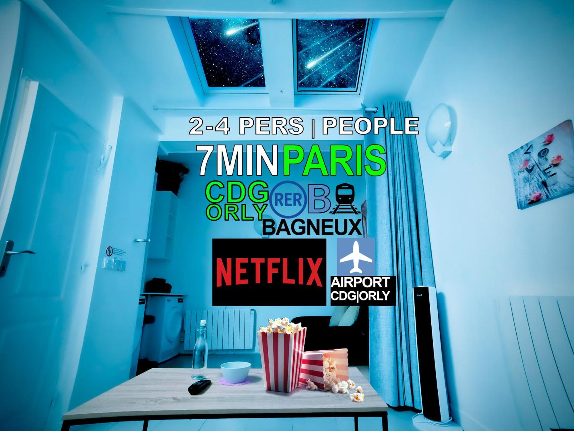 Bagneux Paris Rer B Confort Netflix Cachan Kültér fotó